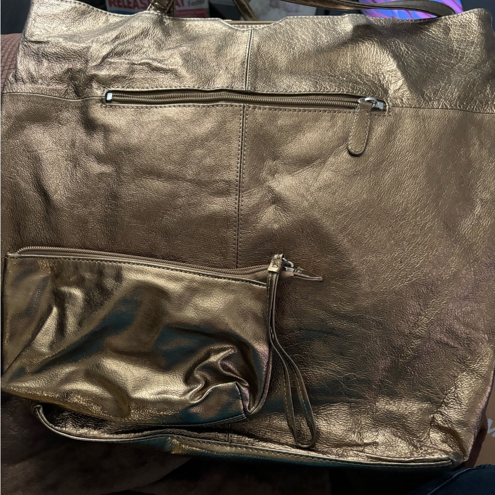 Xl Bronze Wilson Leather Tote Bag